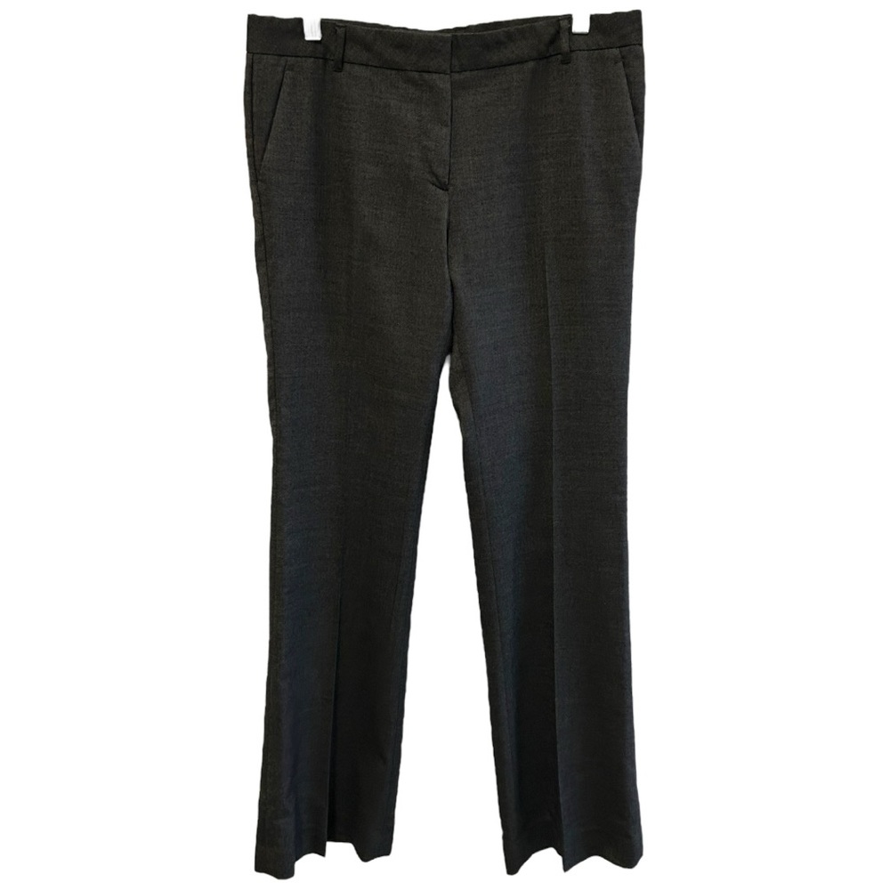 L’AGENCE Women’s Brown Wool Blend Herringbone Pattern Dress Pants Trousers Sz 6